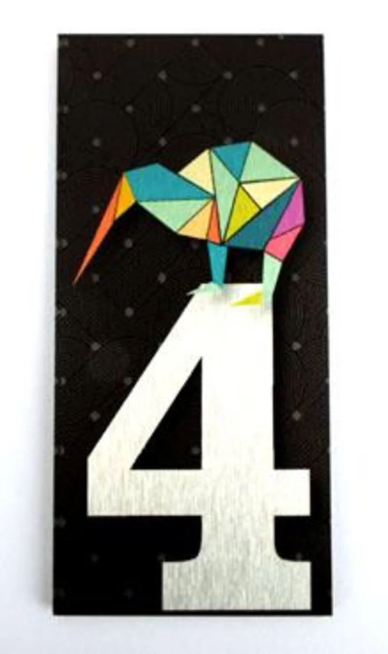 Aluminium NZ Kiwi House Number 4