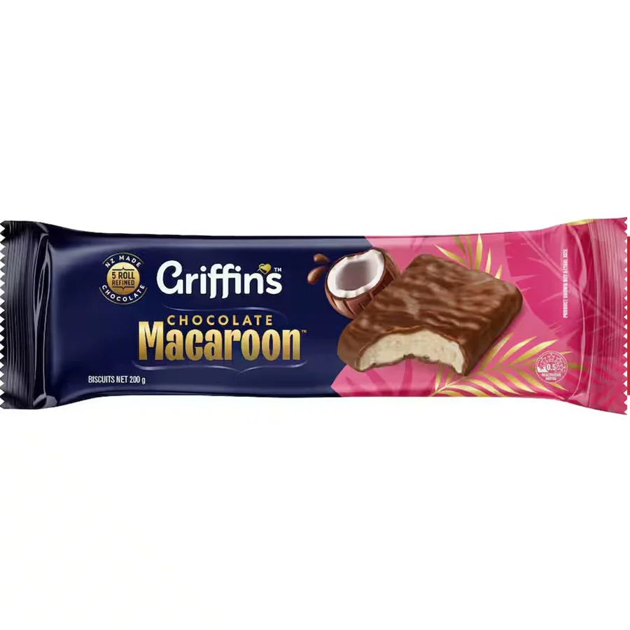 Griffins Chocolate Macaroon Biscuits Cookies