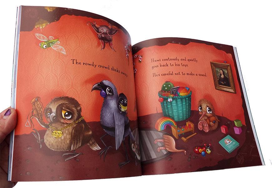 Kids Book: Kuwis Rowdy Crowd - Image 2