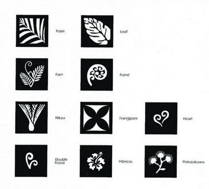 Koru Frond Double Square Indoor Outdoor Panel - Image 2