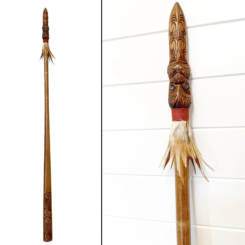 Large Maori Taiaha (Stand Optional)