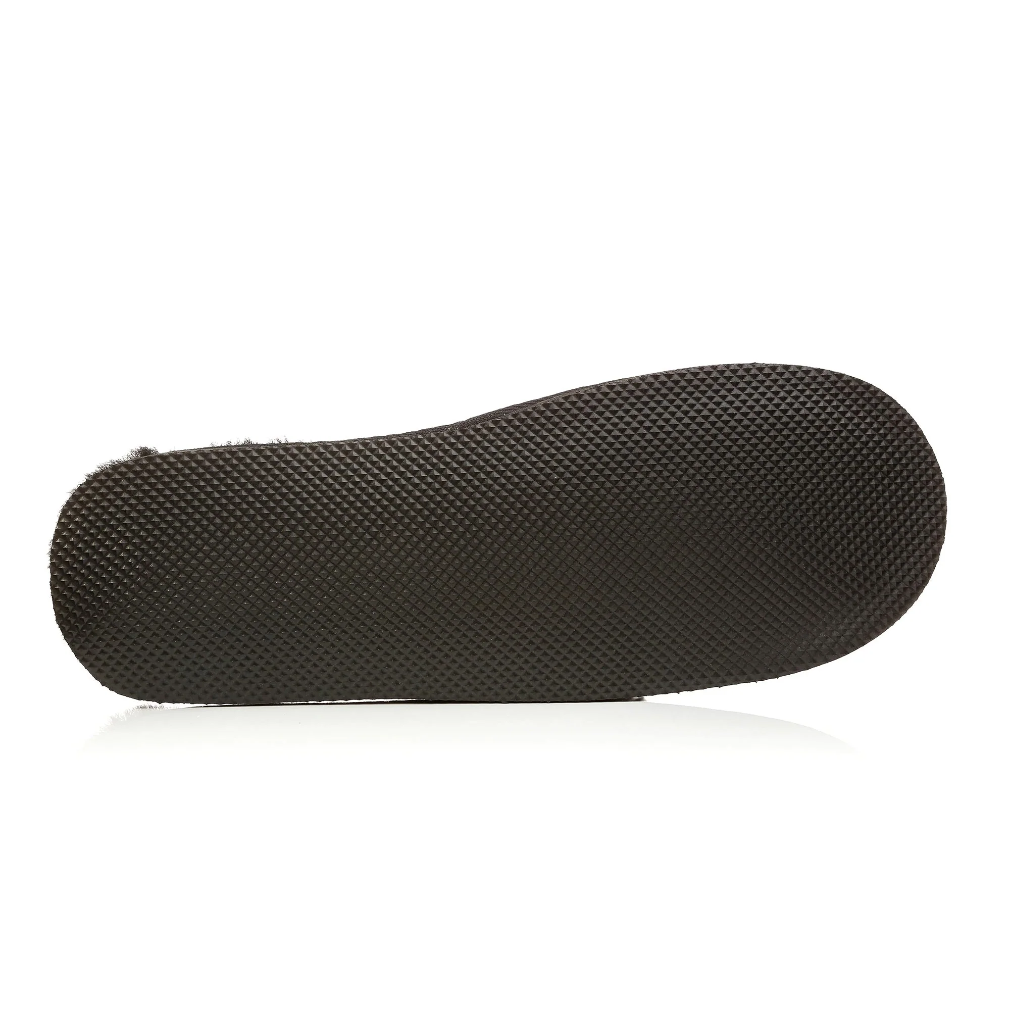 New Zealand Leather Slipper Scuffs with Sheepskin Lining - Image 6