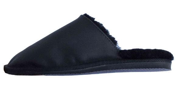 New Zealand Leather Slipper Scuffs with Sheepskin Lining - Image 7