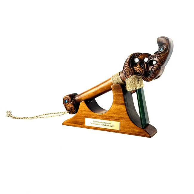 Māori Greenstone Adze -  Toki Pou Tangata - Image 6