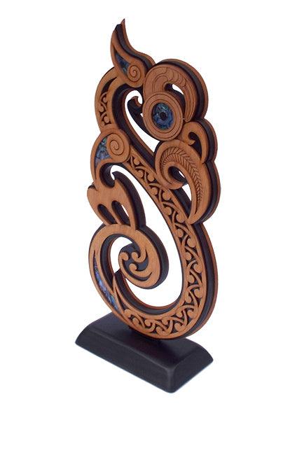 Māori Manaia Trophy with Optional Engraving and in Beautiful Presentation Box - Image 3