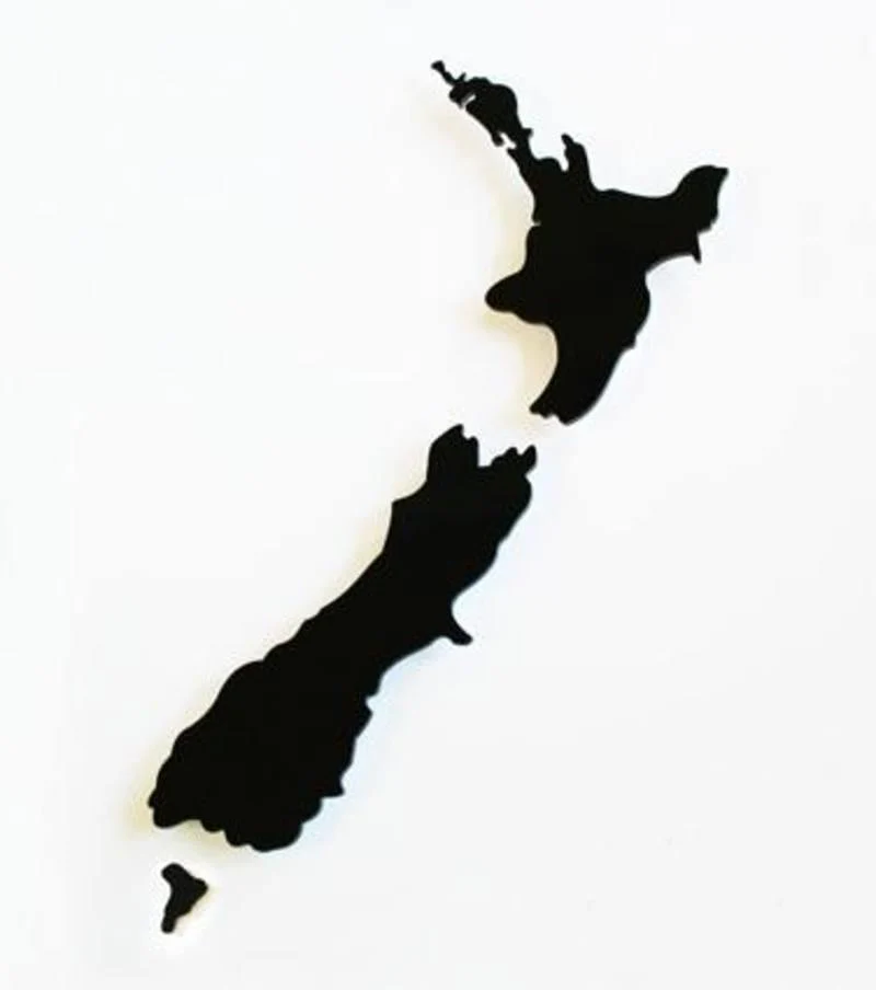 Large Map of New Zealand Wall Panel - Image 2