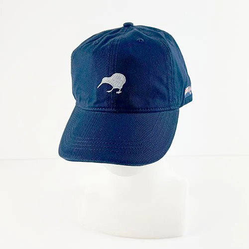 Navy Kiwi Bird NZ Flag Cap