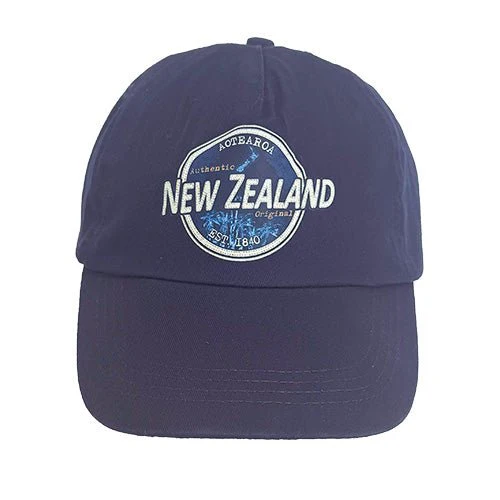 Navy New Zealand Aotearoa Cap (matches T-shirt) - Image 2