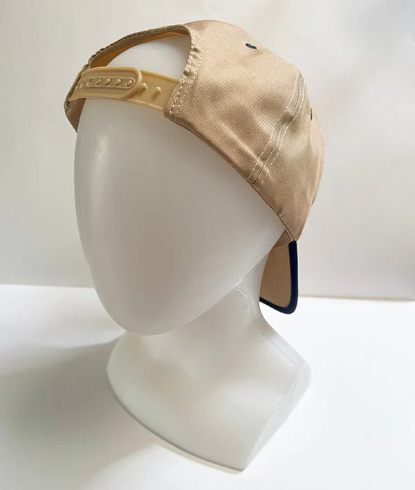 NZ Fern and Kiwi Tan Cap with Navy Trim - Image 2