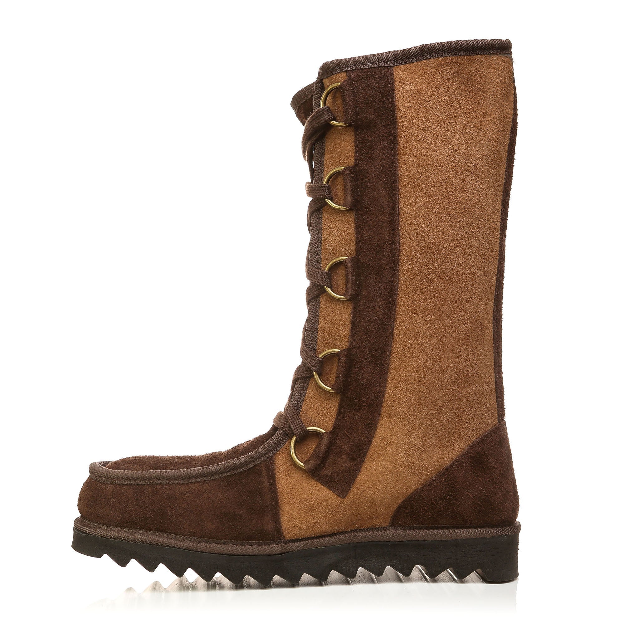 NZ Sheepskin High-calf Lace-up Boots - Image 4