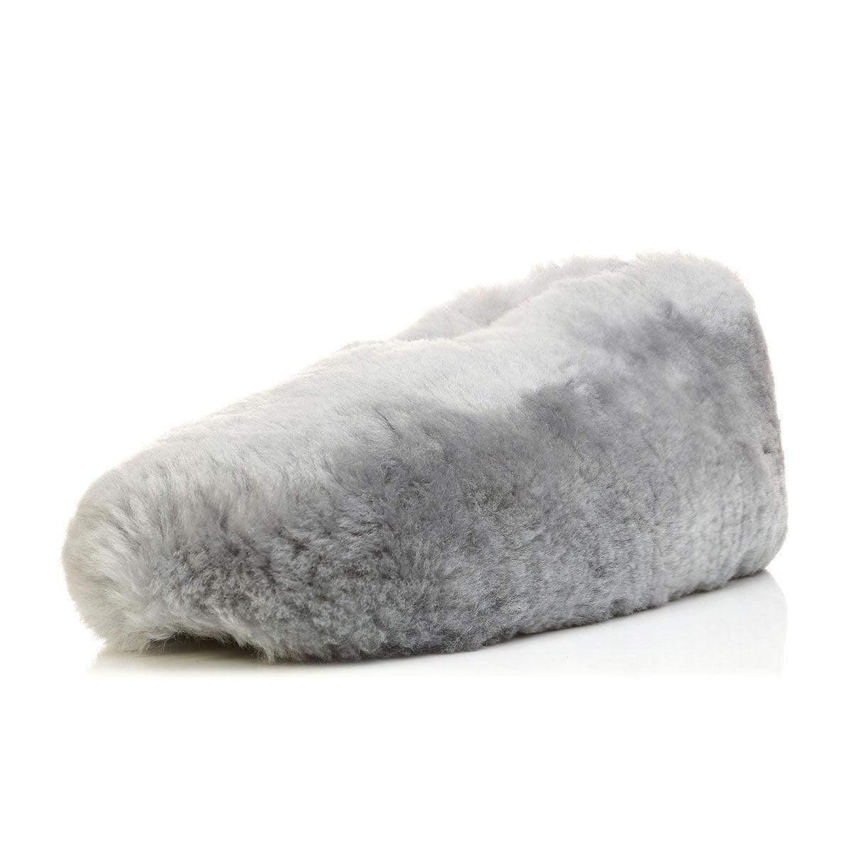 Sheepskin Wool Out Slippers with Suede Soles - the Warmest Possible - Image 7