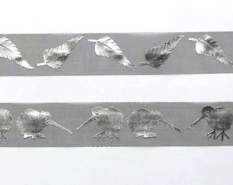 Silver Fern and Kiwi Ribbons