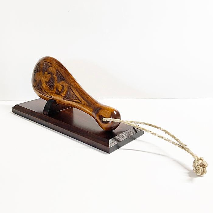 Small Maori Patu on Stand - Image 2
