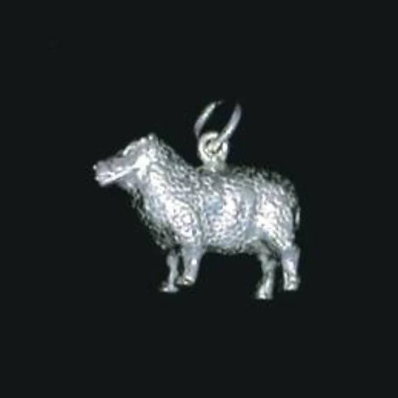Sterling Silver NZ Sheep Charm