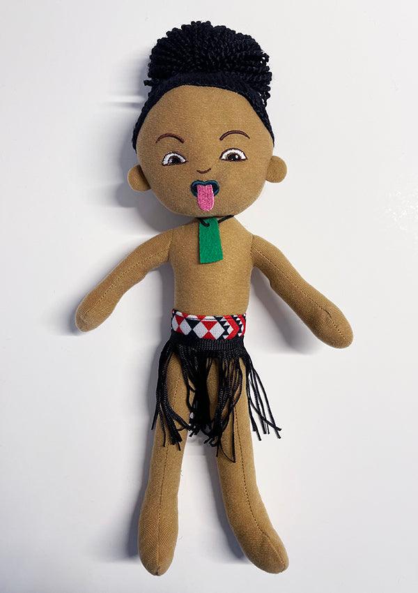 Tama the Maori Kapa Haka Soft Toy Doll with Story Card - Image 2