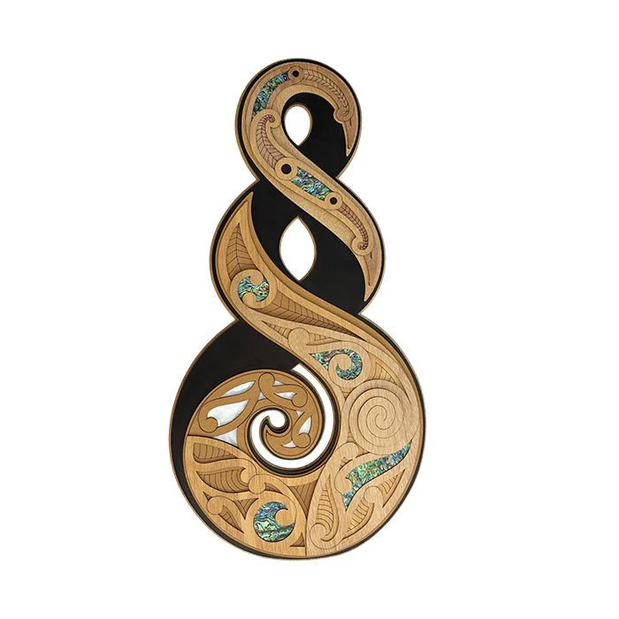 Whopper 56cm Maori Pikorua Twist Wall Art