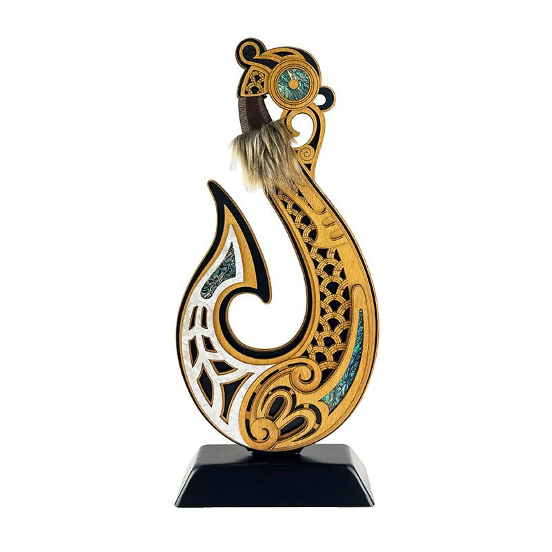 Whopper 60cm Maori Fish Hook Trophy